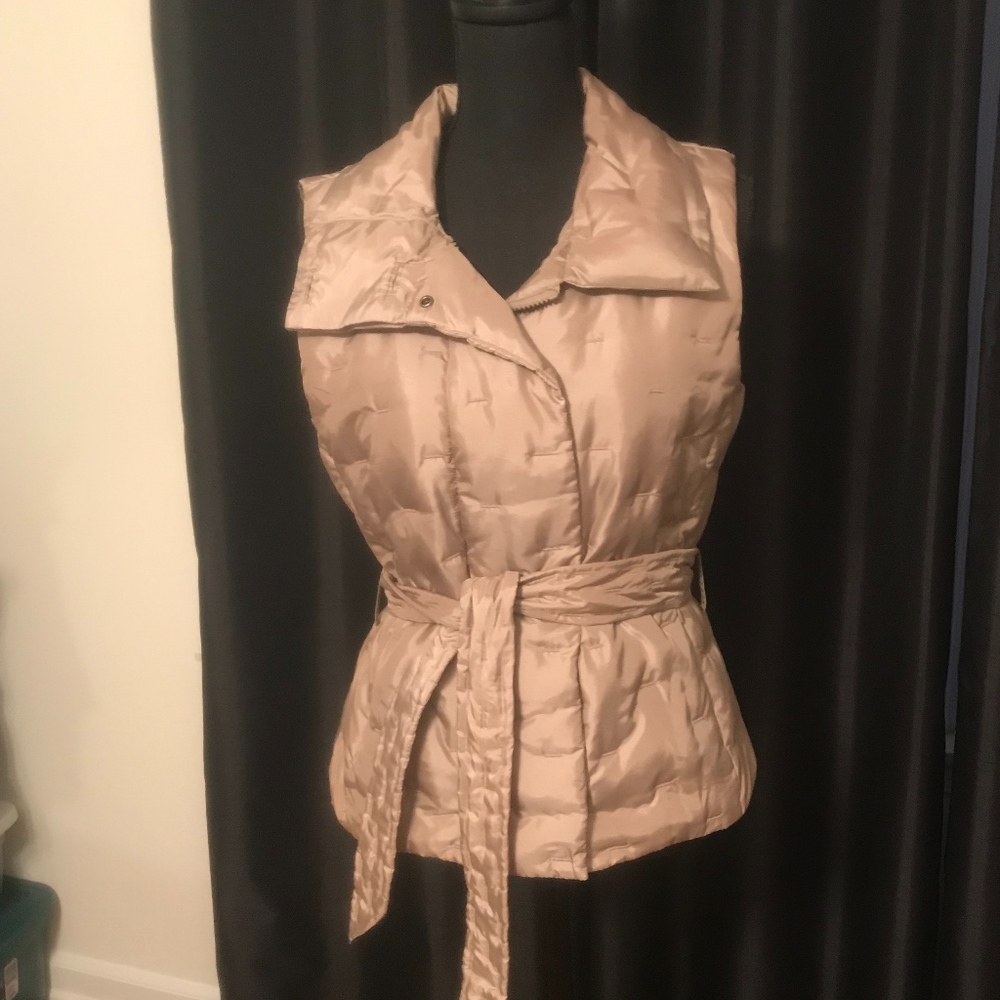 Talbots Quilted Down Vest